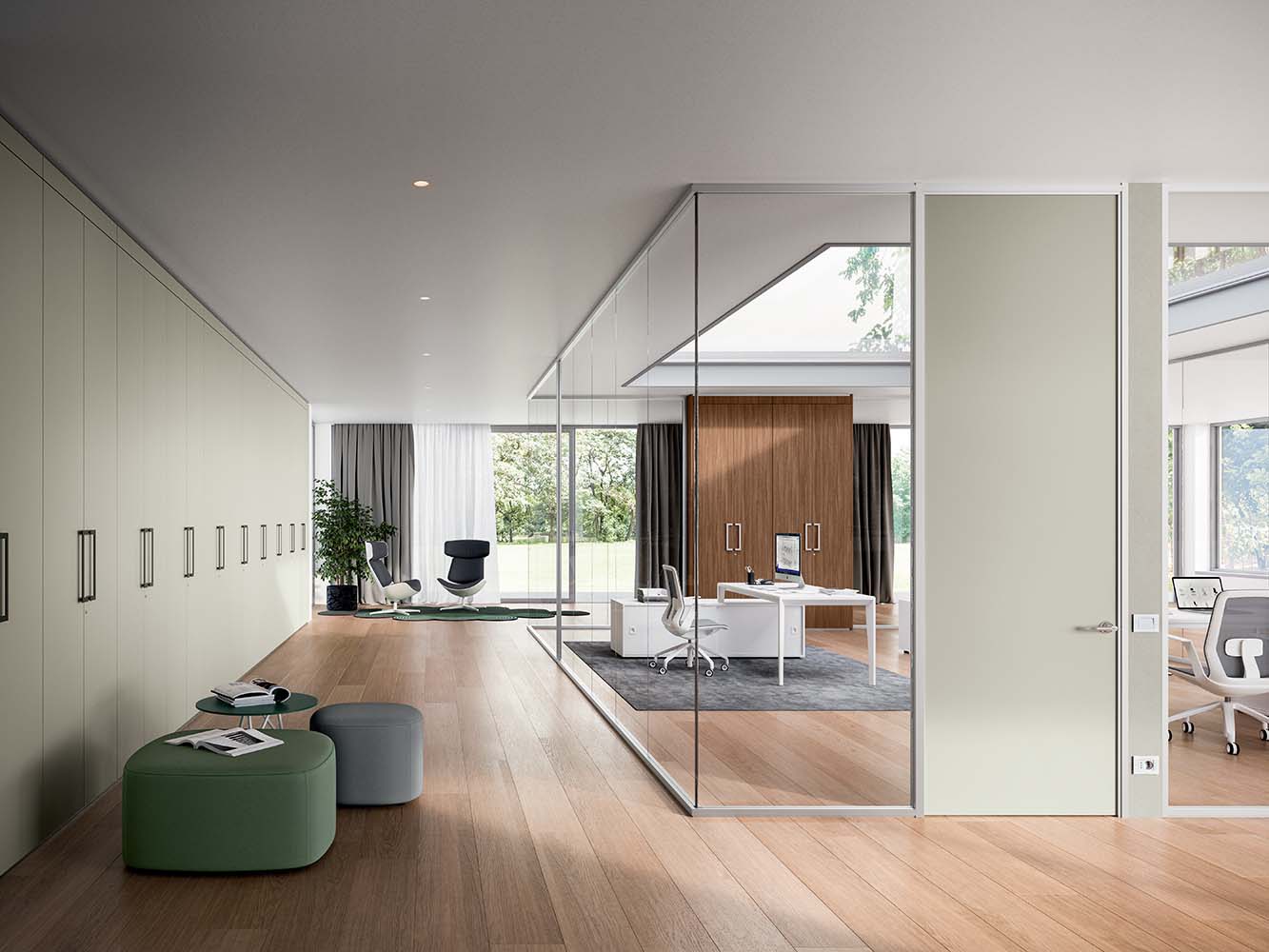 03-Pareti-divisorie-e-cabine-acustiche-M3-per-Ufficio-Direzione-Ufficio-Operativo-Meeting-Conference-Aree-comuni-Area-dattesa-Residenziale-Hospitali-6