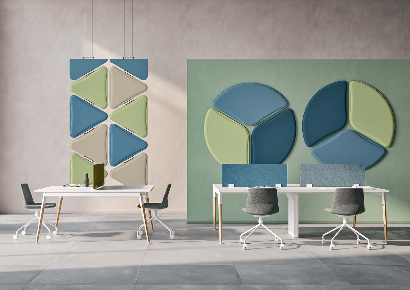 Pannelli-fonoassorbenti-per-ufficio-PENDANT-CLOACK-per-Ufficio-Direzione-Ufficio-Operativo-Meeting-Conference-Aree-comuni