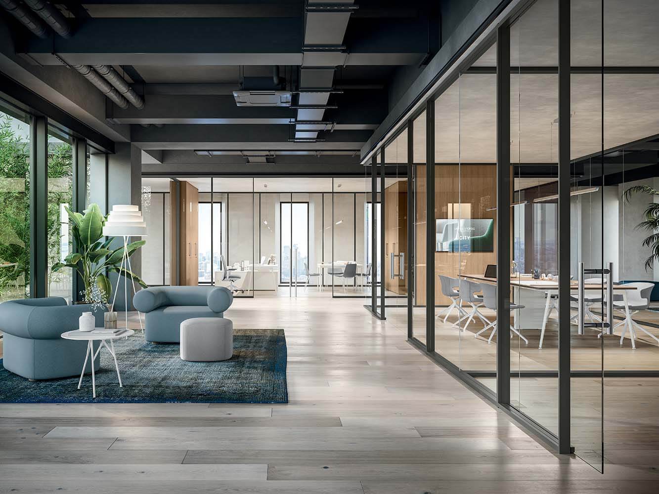 Pareti-divisorie-e-cabine-acustiche-M1-per-Ufficio-Direzione-Ufficio-Operativo-Meeting-Conference-Aree-comuni-Area-dattesa-Residenziale-Hospitali-7